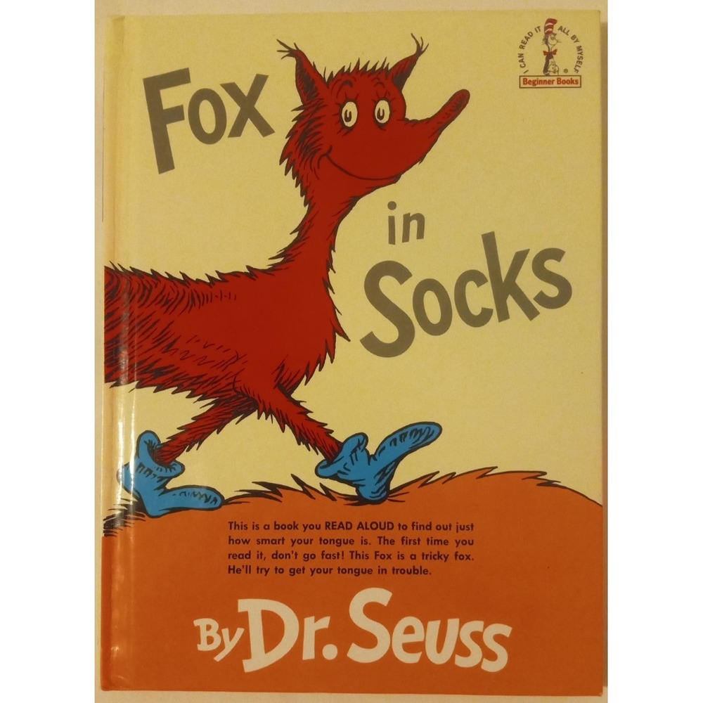 Fox in Socks : Dr. Seuss's Book of Tongue Tanglers by Seuss (2011, Children's...